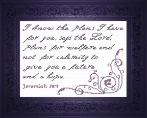 I Know The Plans Jeremiah 29:11